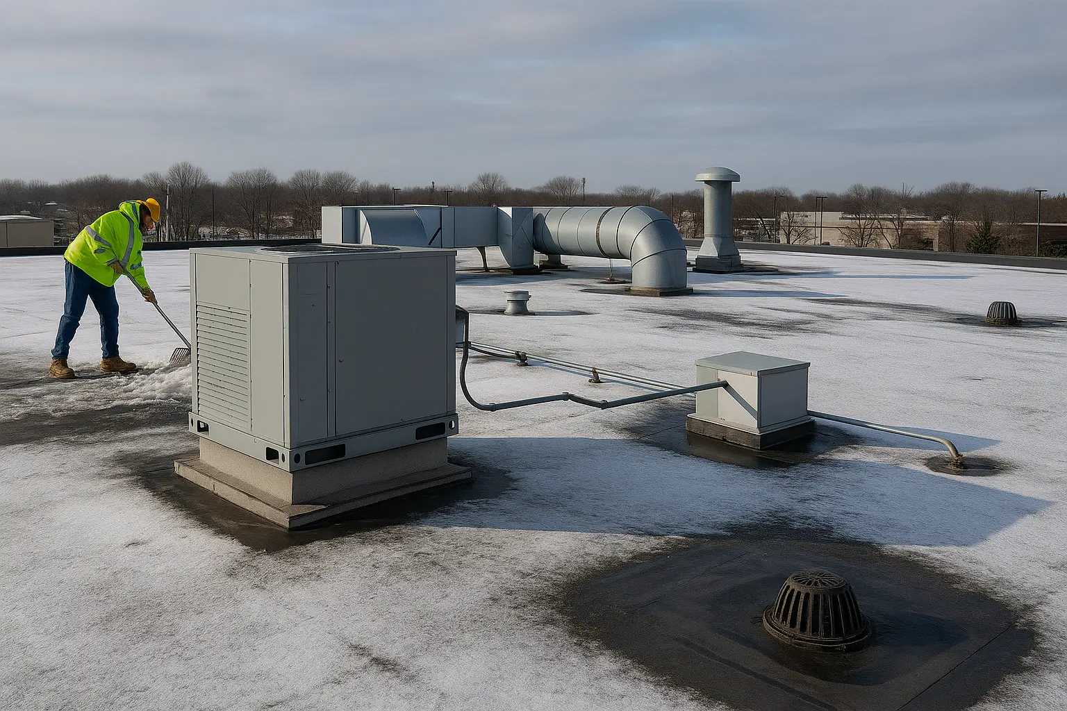 Commercial Roof Before Holiday Shutdowns