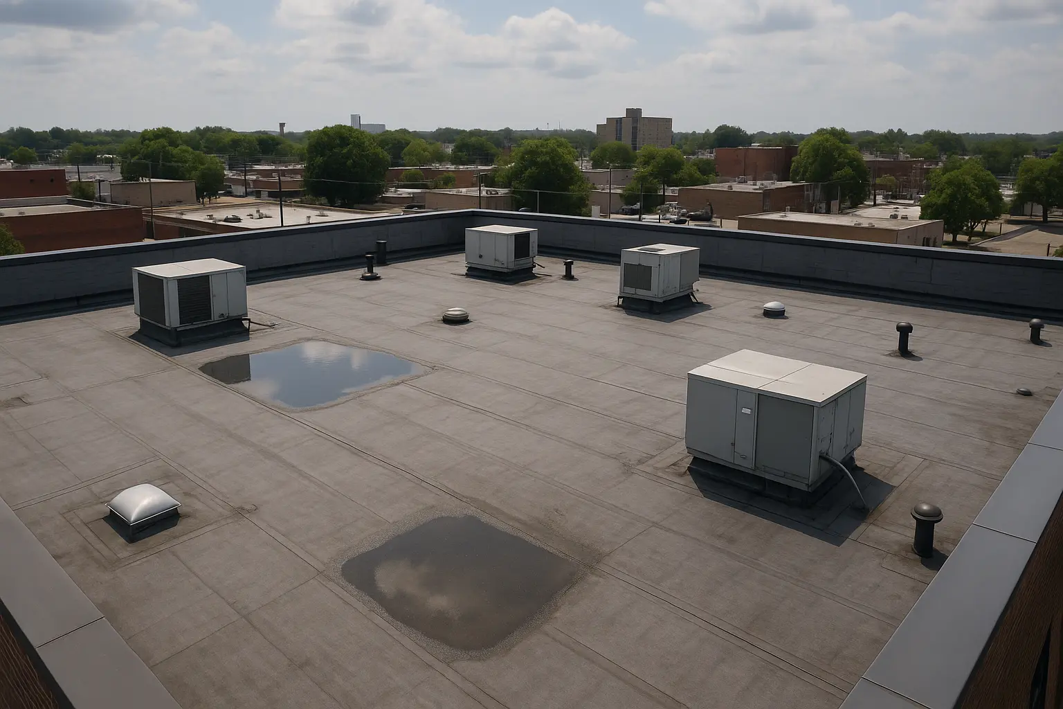 Commercial Roof and HVAC