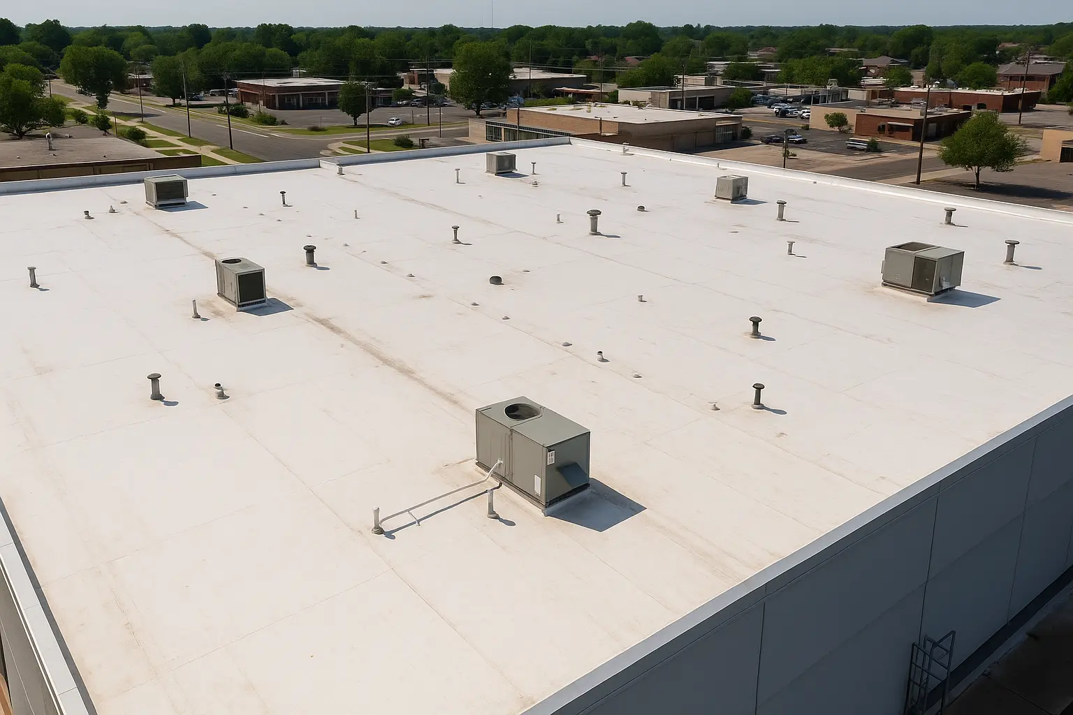 Commercial roof
