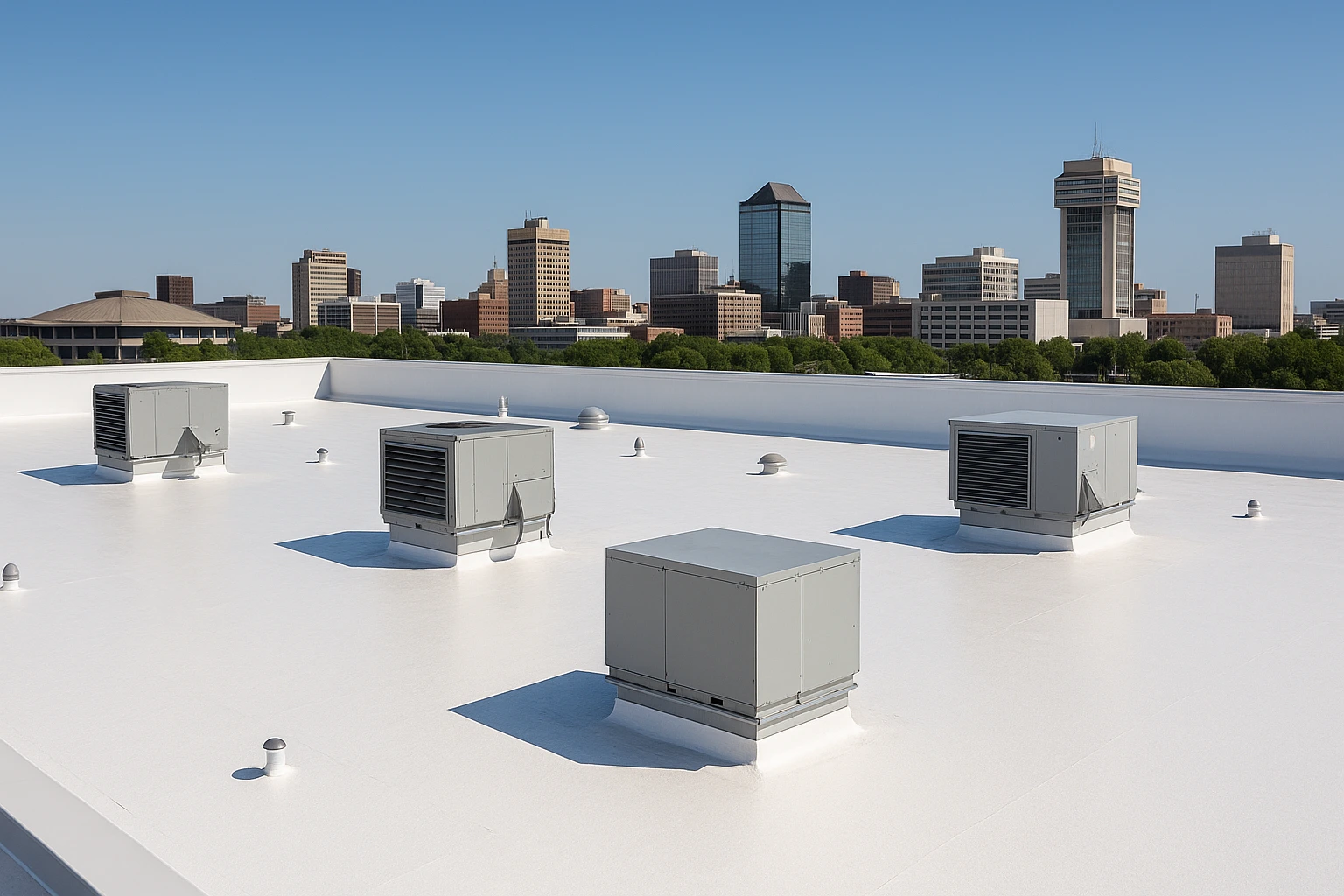 Heat resistant roof coating