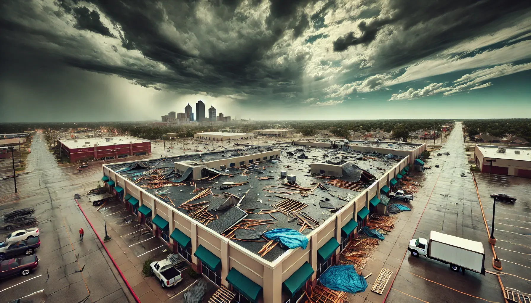 Immediate Steps to Take for Storm Damage Roof Repair in Wichita