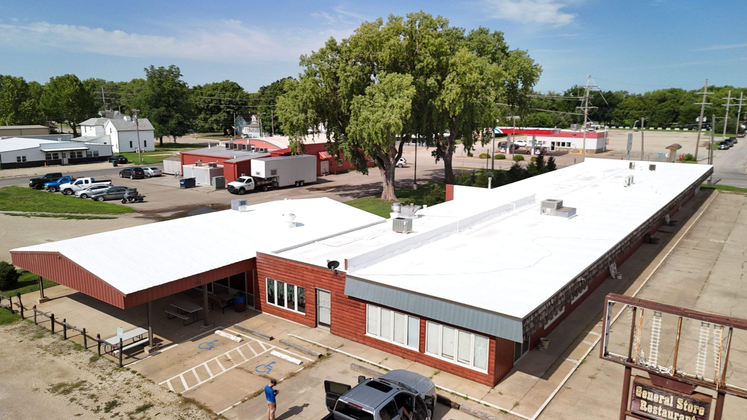 default Solid Rock Commercial Roofing SPF Roof Installation in Abilene, KS