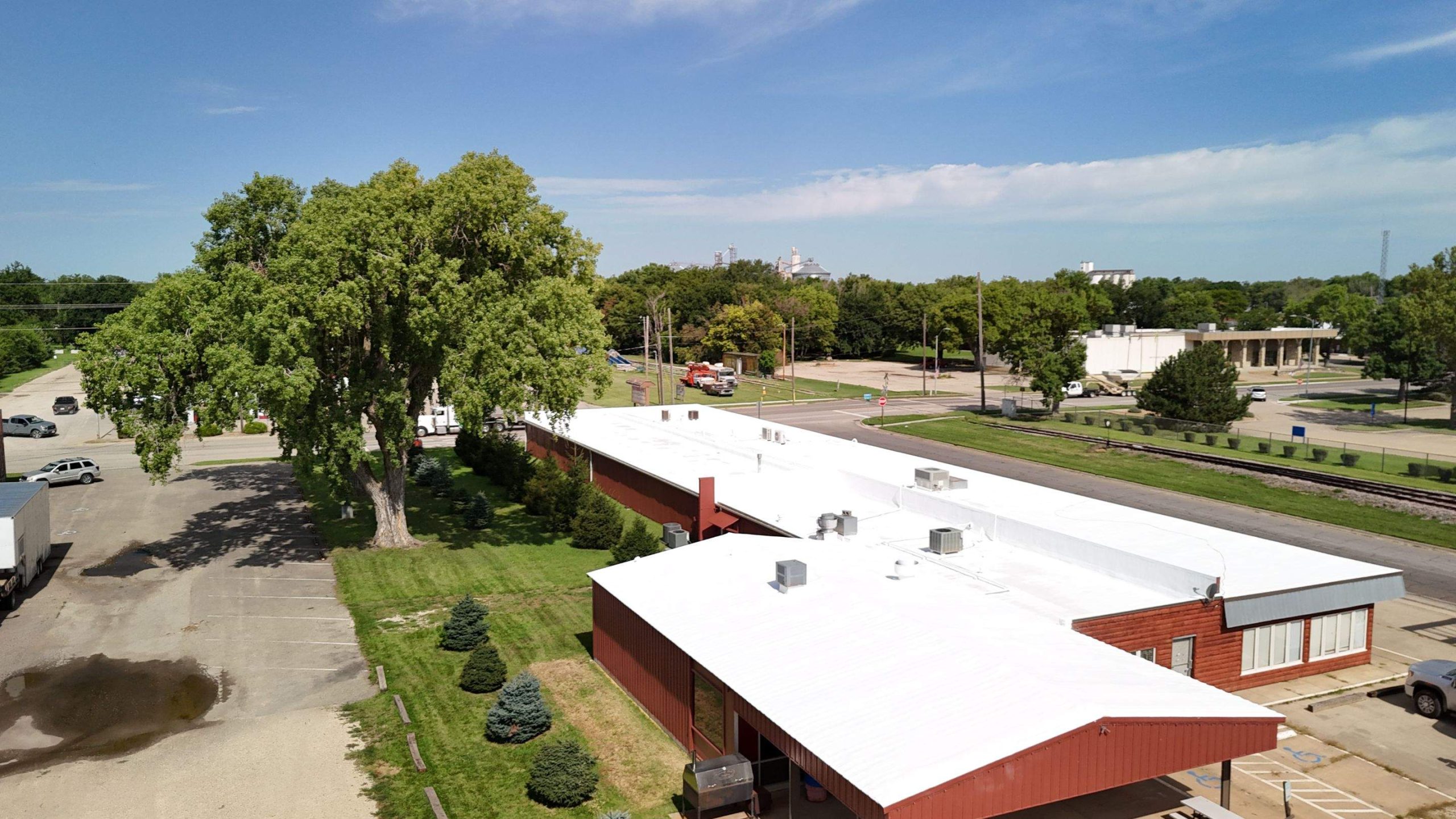 default Solid Rock Commercial Roofing SPF Roof Installation in Abilene, KS