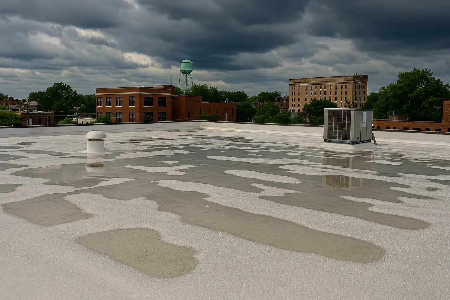 SPF Roofing Is Ideal for Flat Roofs