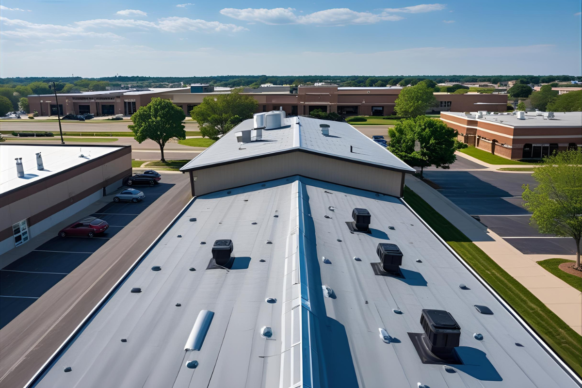 Wichita Commercial Roof Solid Rock Commercial Roofing Wichita Commercial Roof
