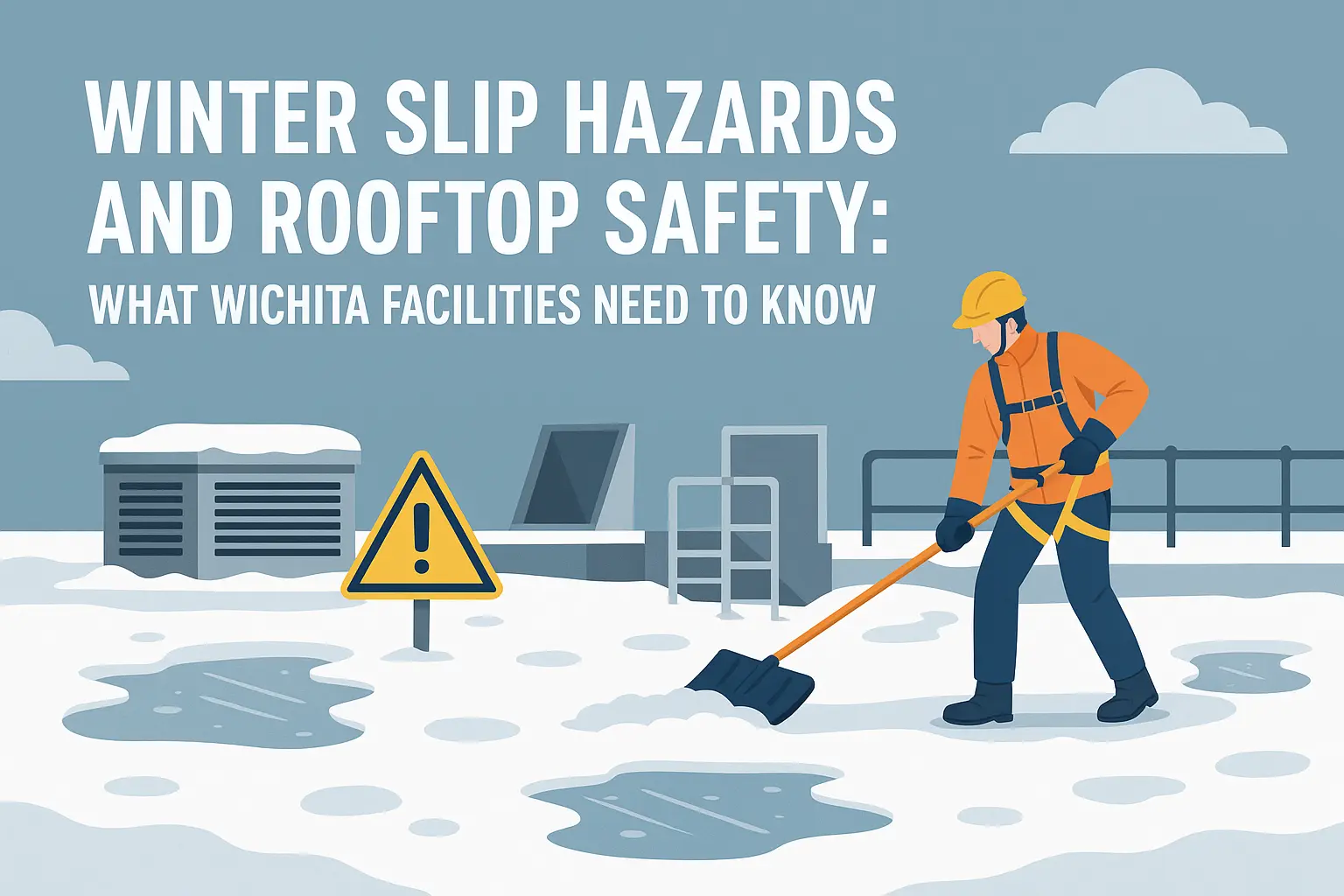 Winter Slip Hazards and Rooftop Safety