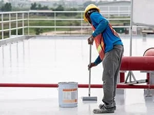 elastomericroofcoatingshawneeks Solid Rock Commercial Roofing Elastomeric Roof Coating Shawnee, KS